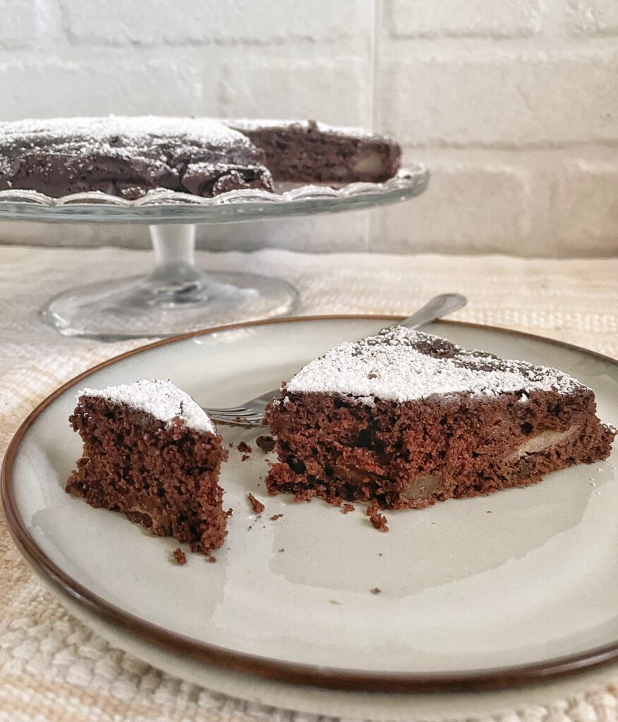 TORTA CIOCCOLATO E PERE 8 Torta cioccolato e pere