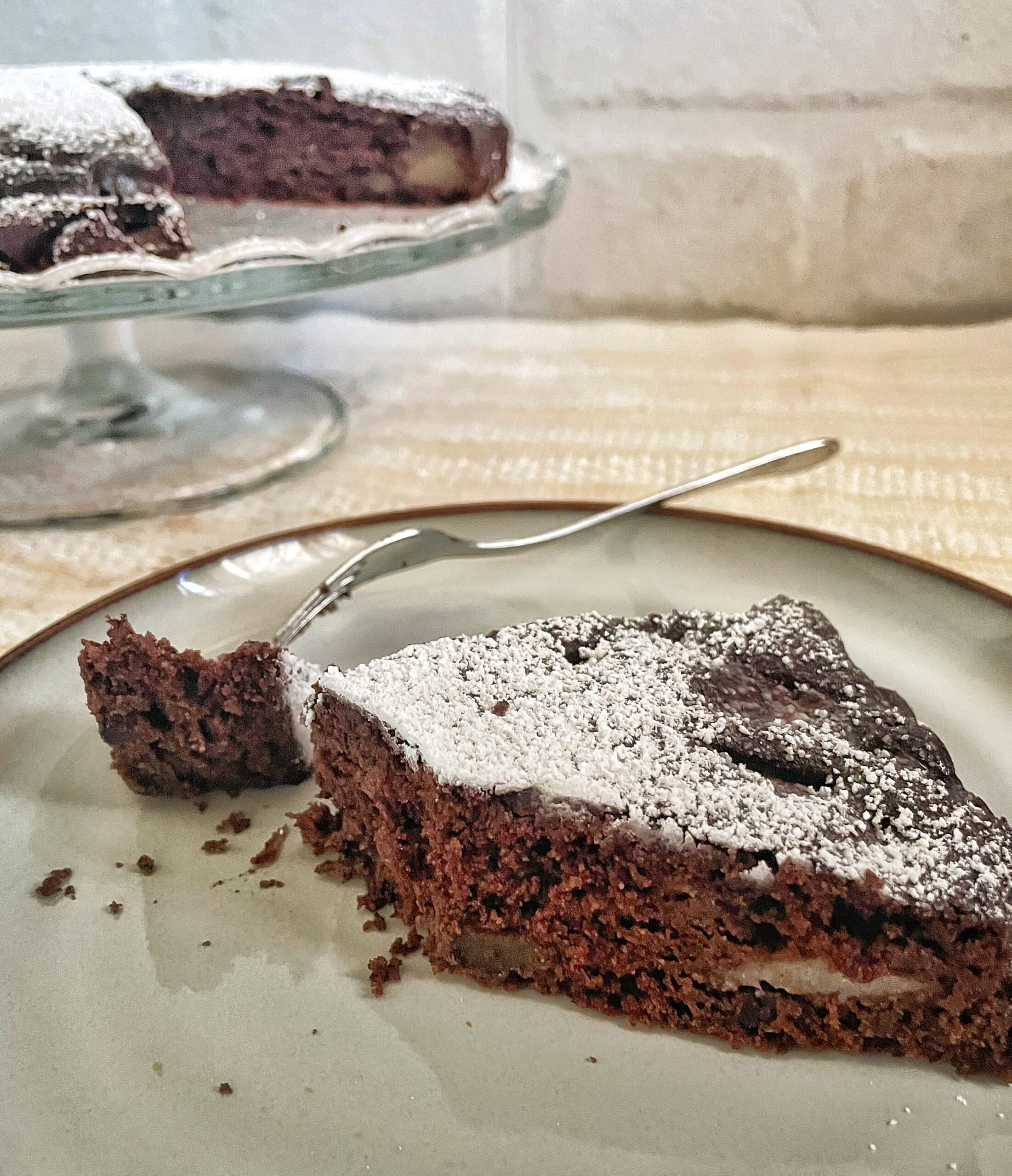 TORTA CIOCCOLATO E PERE 4 Torta cioccolato e pere
