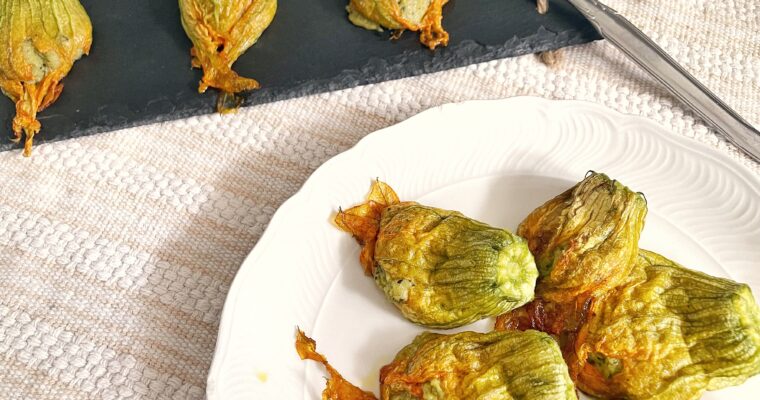 FIORI DI ZUCCA RIPIENI 13 FIORI DI ZUCCA RIPIENI